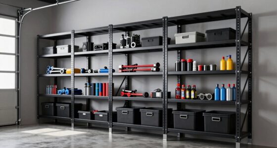 heavy duty garage shelving