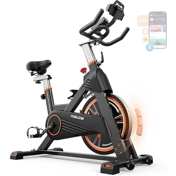 heavy duty magnetic exercise bike