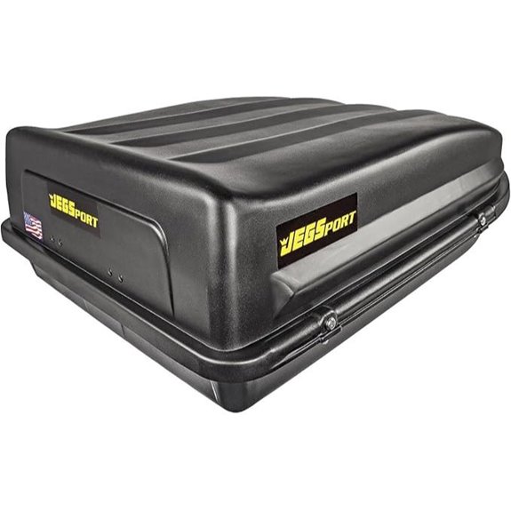 JEGS Rooftop Cargo Carrier 18 Cu Ft Heavy Duty