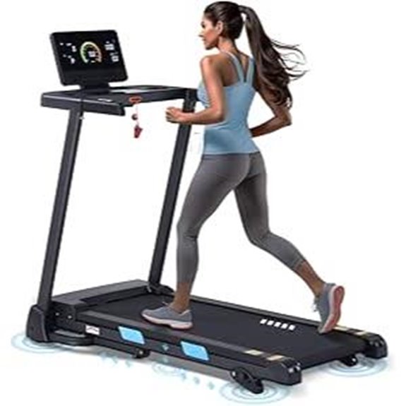 heavy duty treadmill with bluetooth