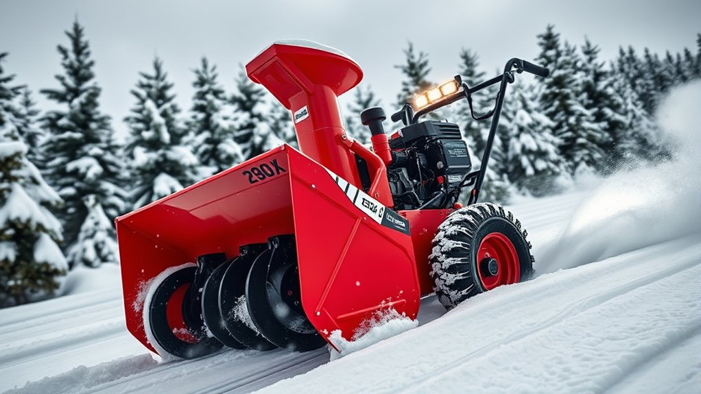 heavy snow handling features