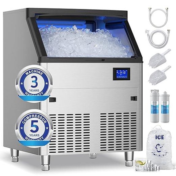high capacity ice maker