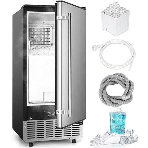 high capacity ice maker