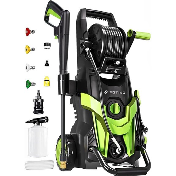 Pressure Power Washer 4500PSI with Nozzles and Foam Cannon