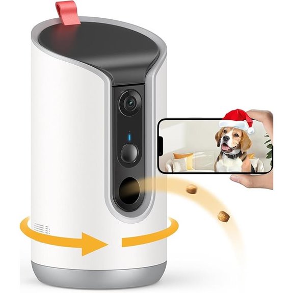 high resolution camera with dispenser