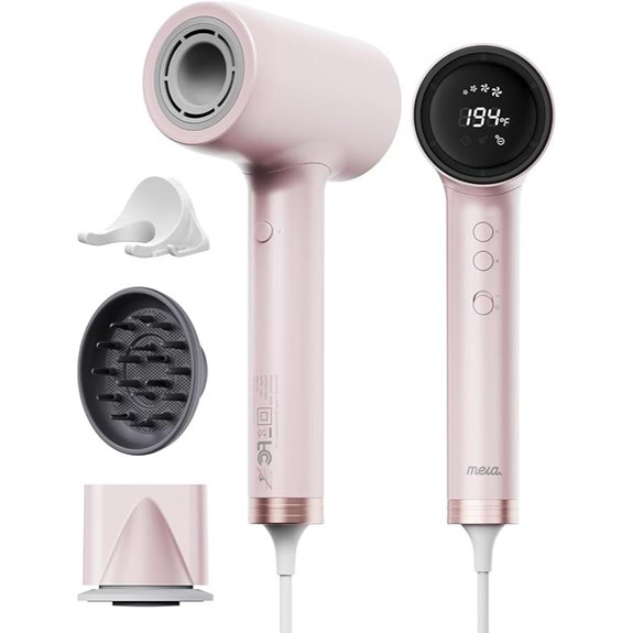 high tech professional hair dryer