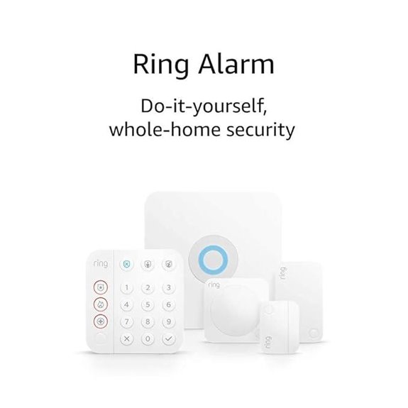 Ring Alarm 5-Piece Kit with Mobile App & Alexa
