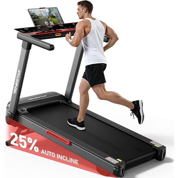 home treadmill with incline