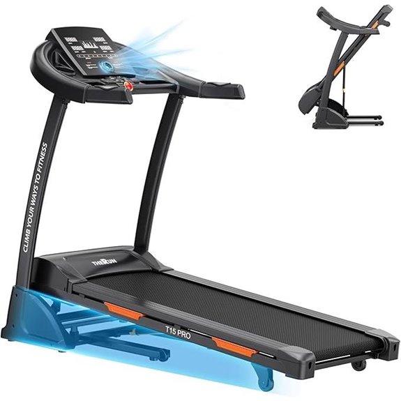 incline treadmill with heart rate