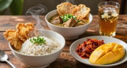 indonesian breakfast traditional dishes