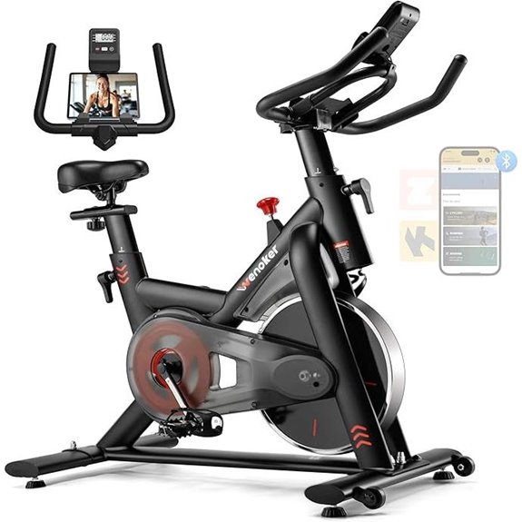 indoor bike with app