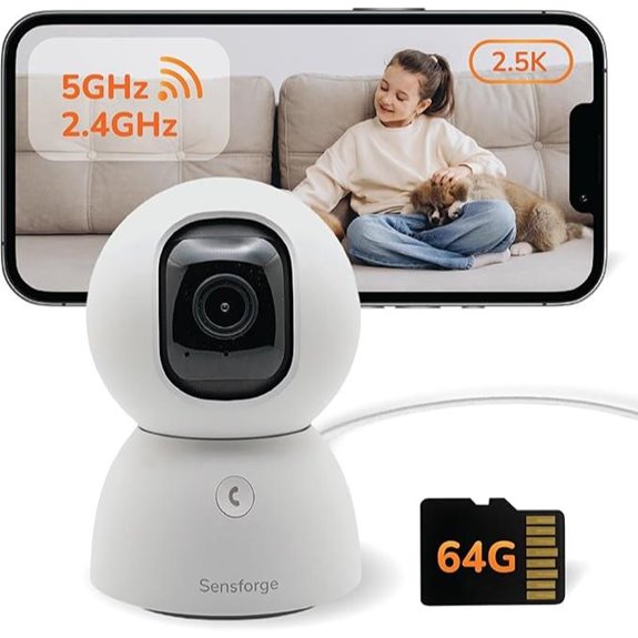 indoor pan tilt security camera