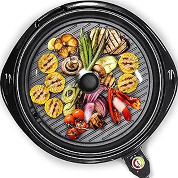 indoor smokeless electric grill