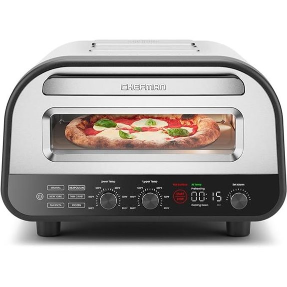 CHEFMAN Indoor Pizza Oven with Touchscreen and Stone