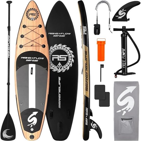 inflatable paddle board kit