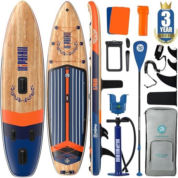 inflatable paddle board set