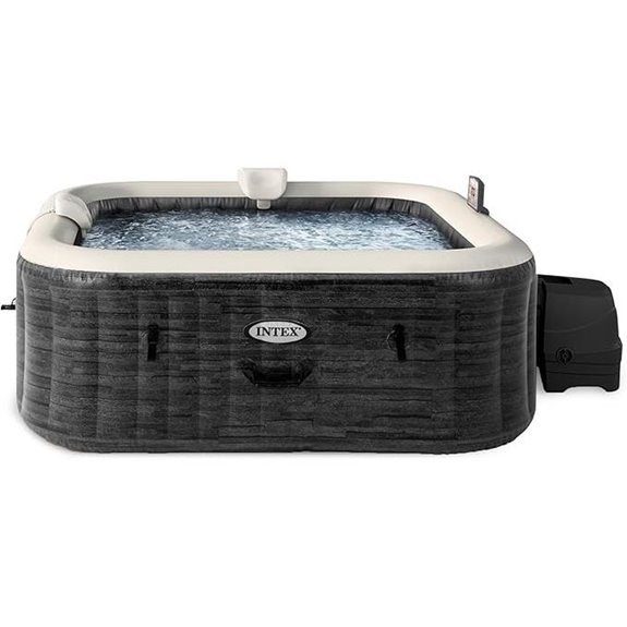 intex greystone deluxe spa