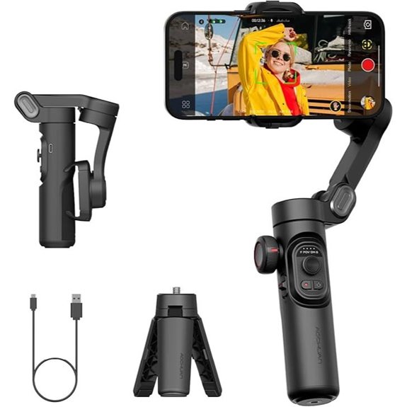 AOCHUAN Gimbal Stabilizer for iPhone & Smartphone