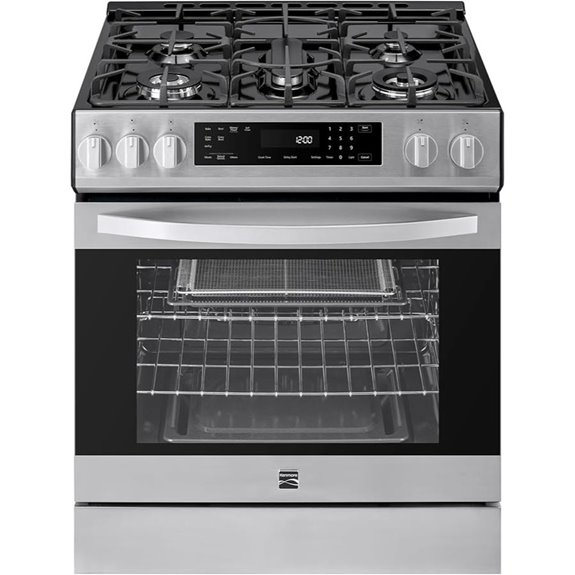 kenmore gas range air fryer