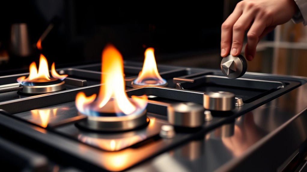 kitchen size and safety