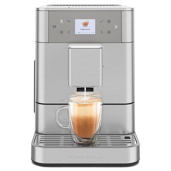 kitchenaid stainless espresso machine