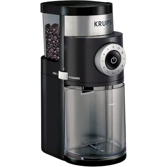 krups 12 setting burr grinder