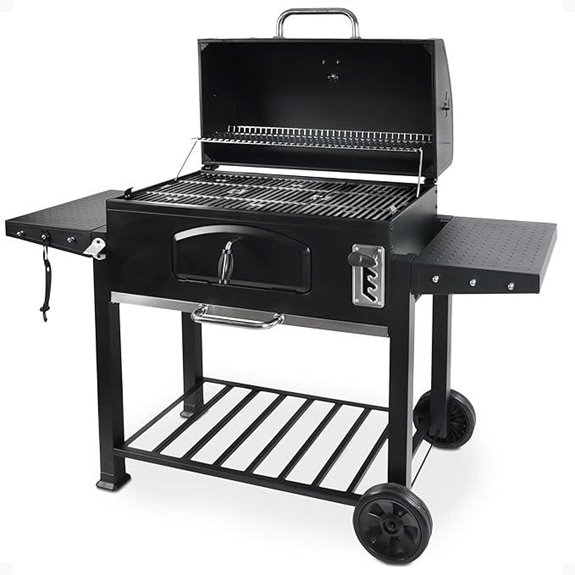 large 32 inch charcoal grill
