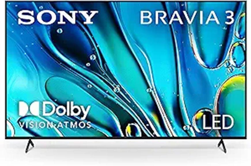 large 4k bravia tv
