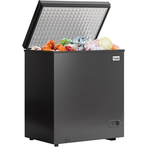 large capacity chest freezer