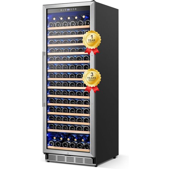 large capacity wine cooler