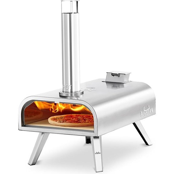 large outdoor pizza oven