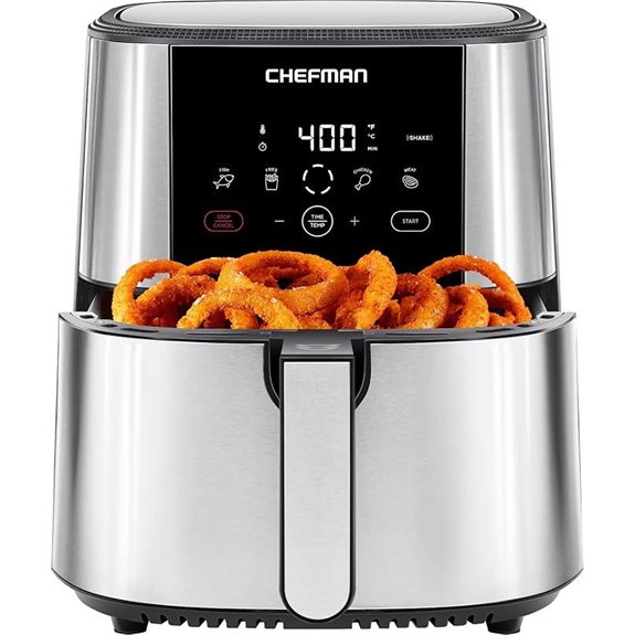 large touchscreen air fryer