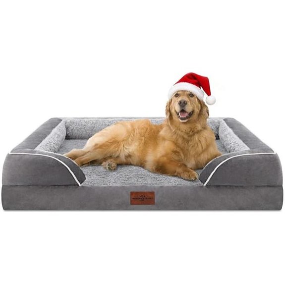large waterproof dog bed