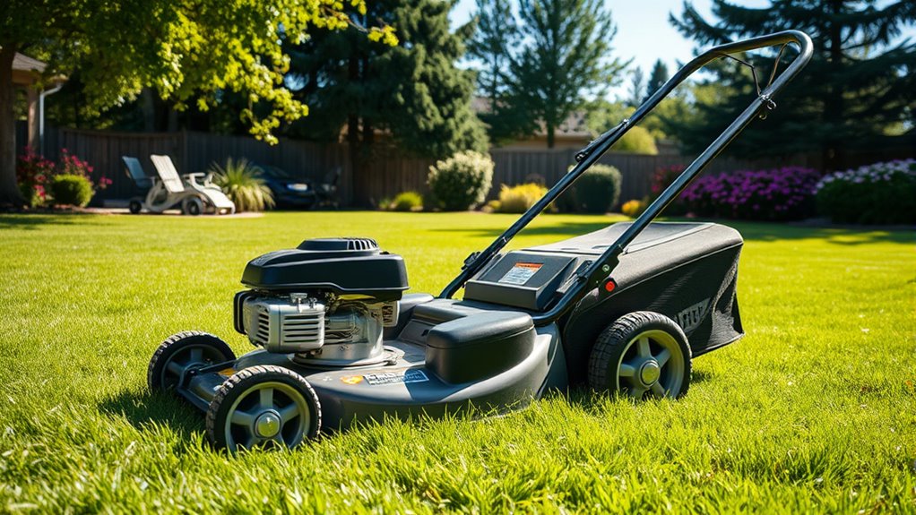 large yard mowing considerations
