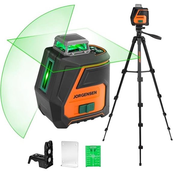 JORGENSEN 360° Laser Level with Tripod