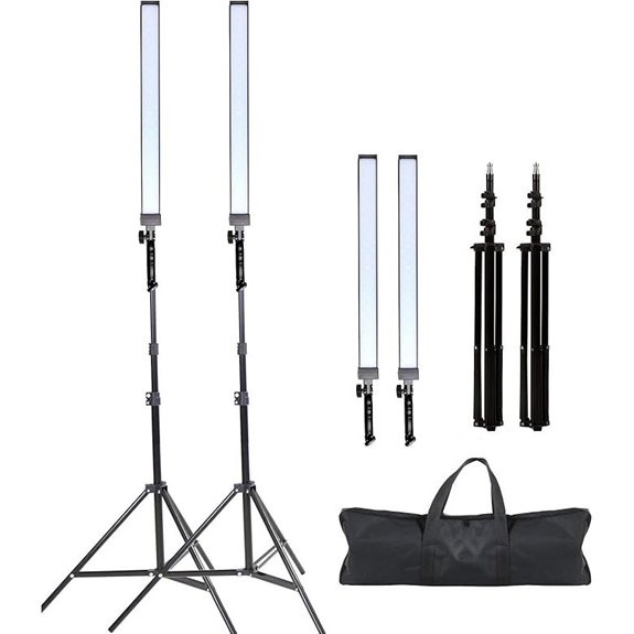 Photography Studio LED Lighting Kit with Tripod