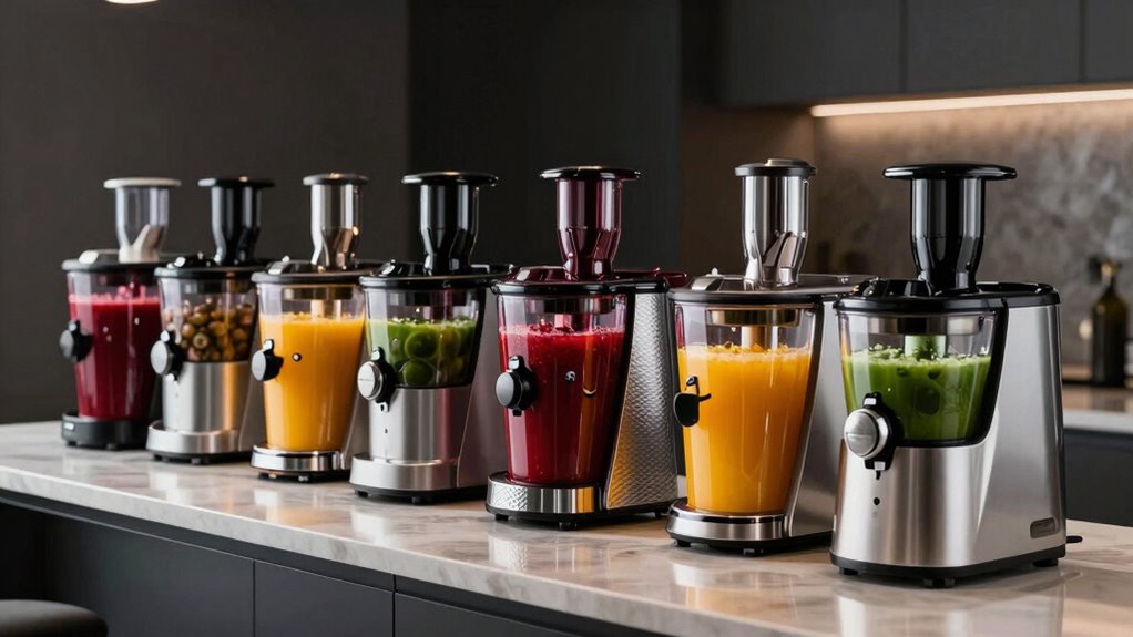 luxury professional juicers list