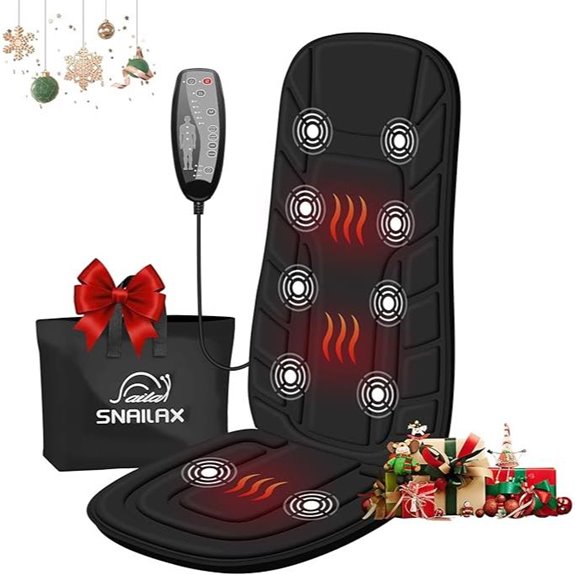 massager with heat motors