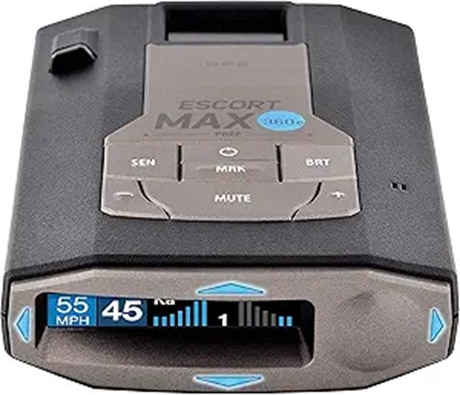 Escort MAX 360c Laser Radar Detector with Connectivity