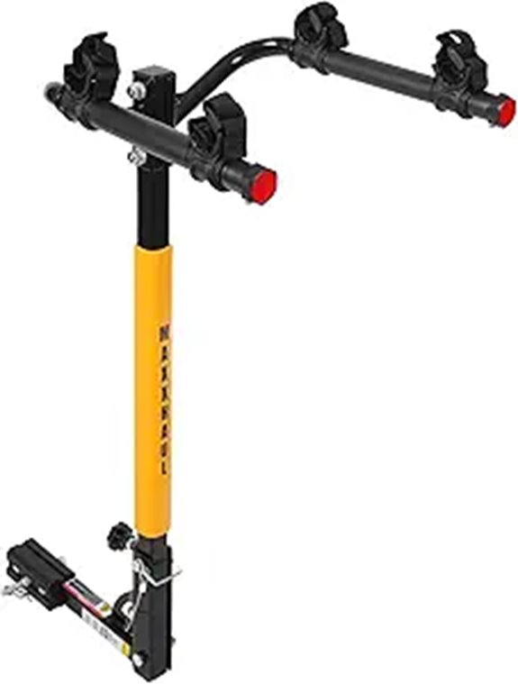 MaxxHaul 50025 2-Bike Hitch Mount Rack (100 lb)