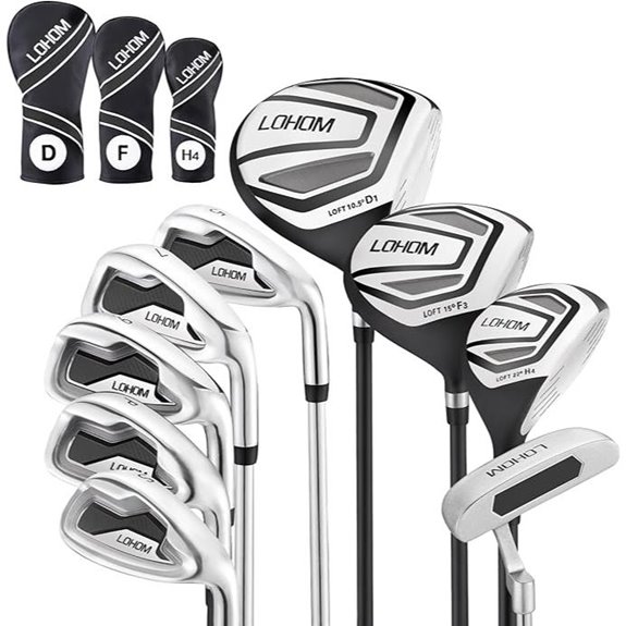 men s 9 piece golf set