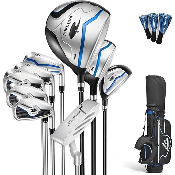 men s right hand golf set
