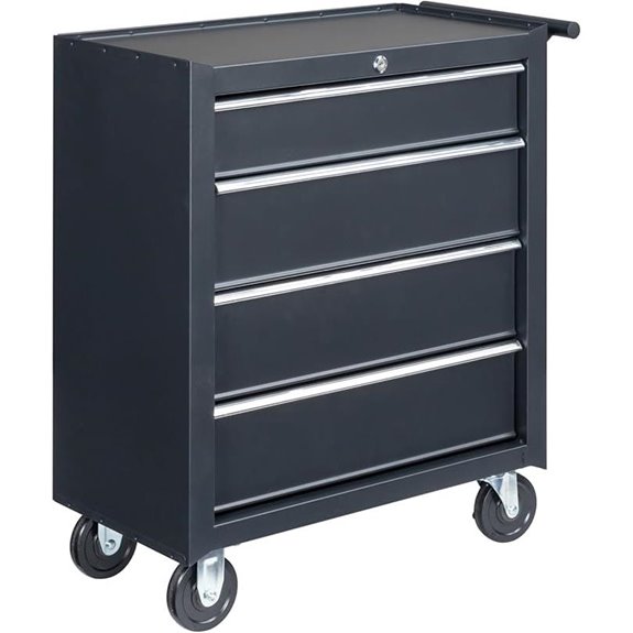 Winado 4-Drawer Rolling Metal Tool Chest with Lock