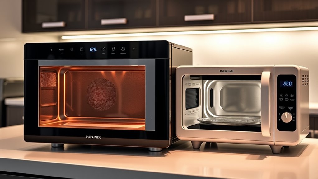 microwave features for optimal cooking