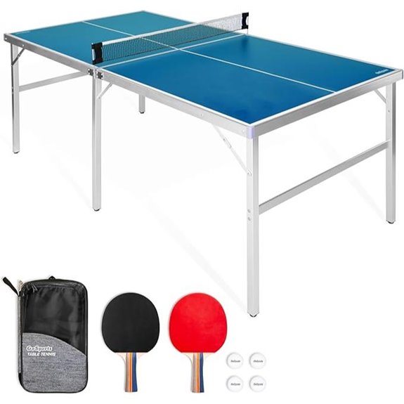 GoSports Mid-Size Indoor/Outdoor Table Tennis Set