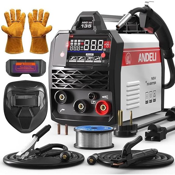 ANDELI 135A MIG Welder with Full Kit