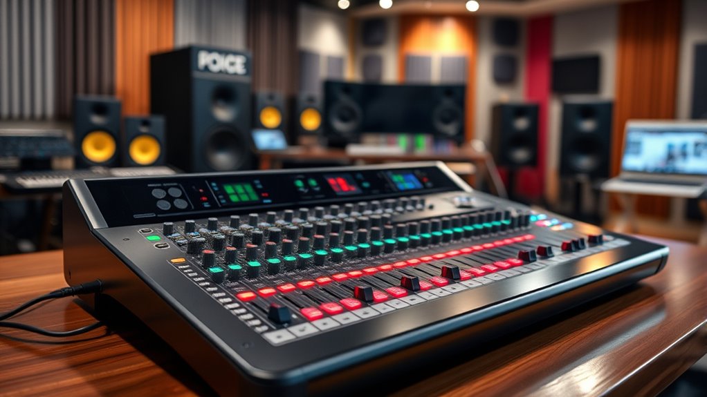 mixer power channels features