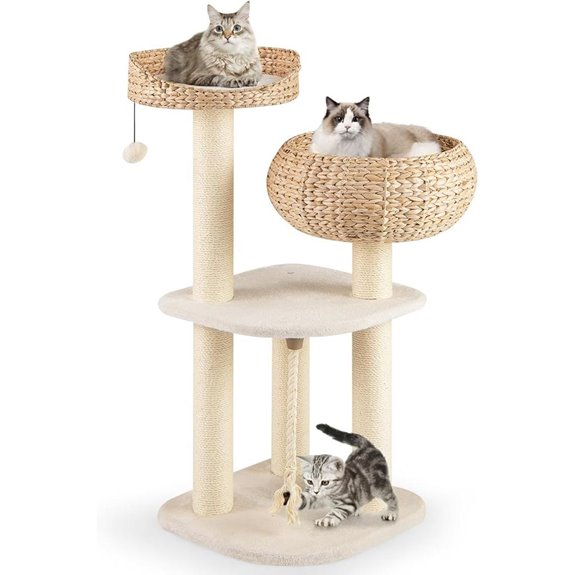 modern sisal scratching post