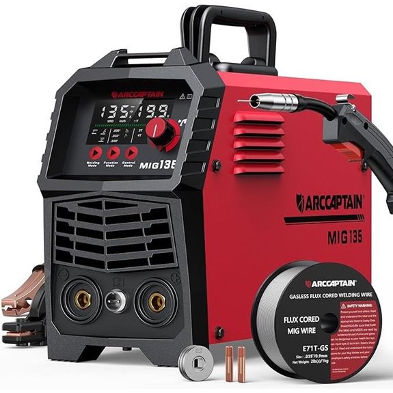 ARCCAPTAIN 135A 3-in-1 MIG/Stick/TIG Welder
