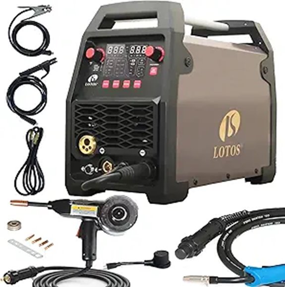 LOTOS MIG180SP Multi-Process MIG Welder with Spool Gun